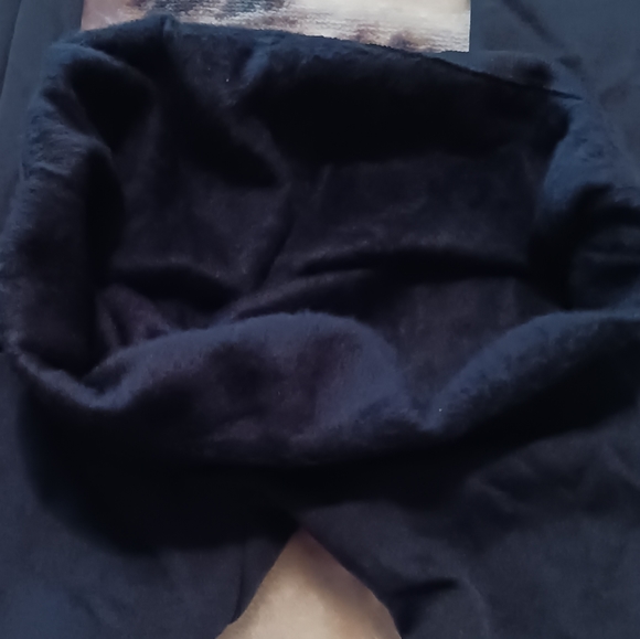 Boutique brand fleece lined leggings. Navy blue. NWOT - Picture 6 of 6